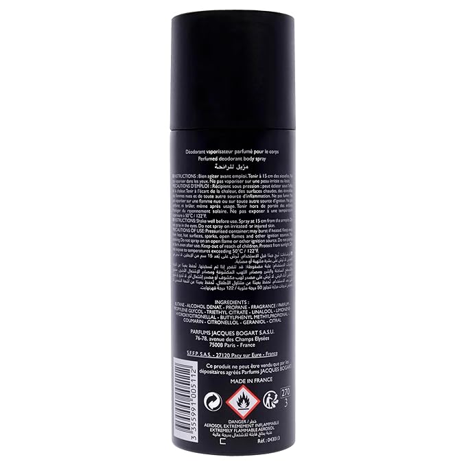 Silver Scent by Jacques Bogart for Men - 6.66 oz Body Spray