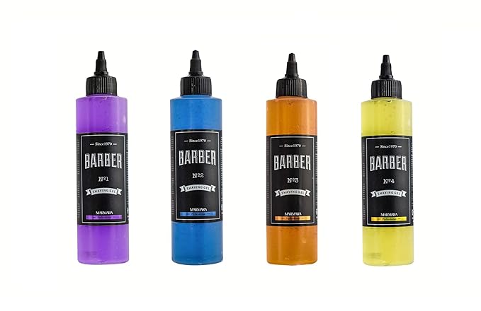 Marmara Barber Cologne - Best Choice of Modern Barbers and Traditional Shaving Fans Glass Bottle (500 ml, No4)