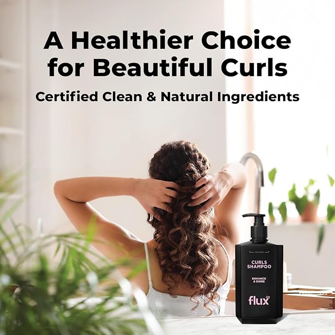 Curly Hair Shampoo – Hydrating Shampoo for Curly & Wavy Hair for Women & Men – Sulfate-Free Frizz Control & Moisture for Defined, Stronger, Softer Curls – 8 fl oz