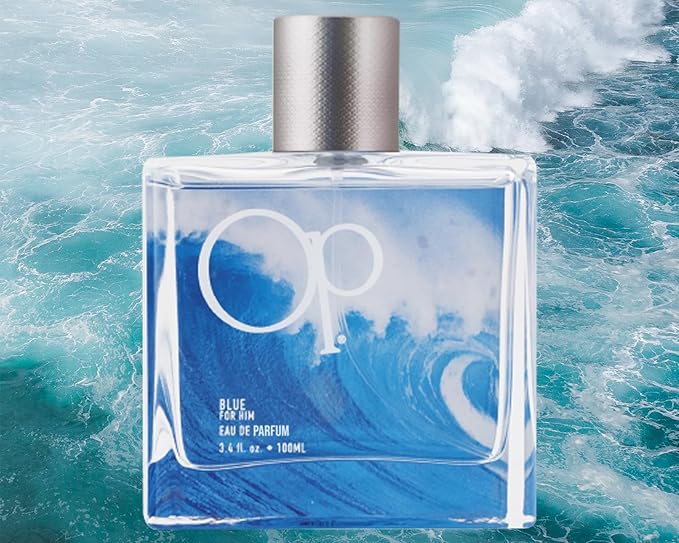 Ocean Pacific Blue for Him Eau De Toilette Spray, 3.4 Oz