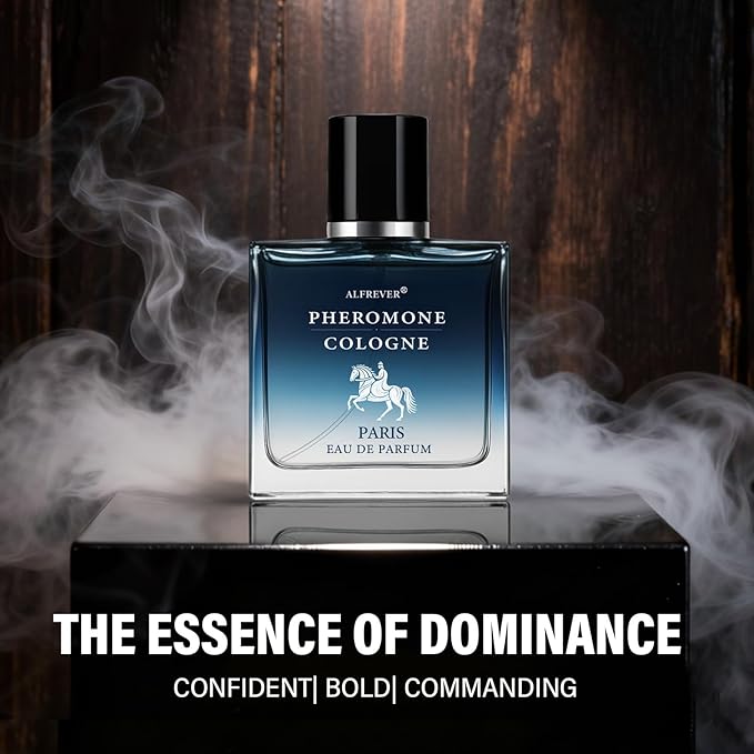 Pheromone Cologne for Men, Long Lasting Perfume for Men, Captivating Unique Aromatic to Enhance Image, Premium Perfume Oil for Day & Night Use