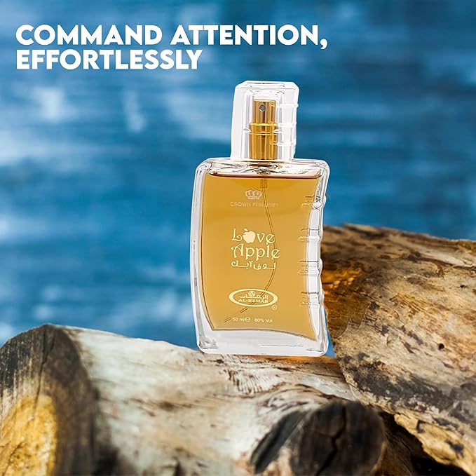Love Apple Men’s Cologne - Fresh & Fruity with Eau De Toilette a Hint of Sophistication,Long-Lasting Scent Perfume for Men Elegant Bottle 3.4 Fl Oz Fragrance for Refined Occasions