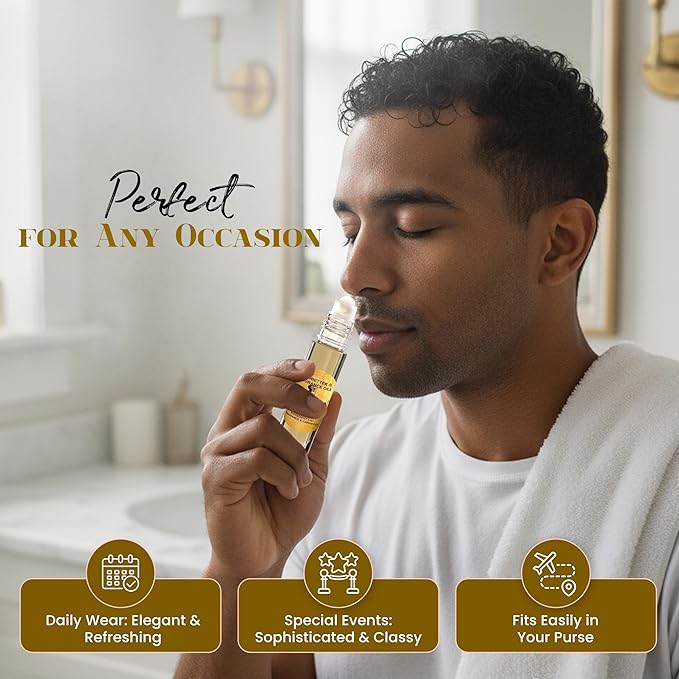 MOBETTER FRAGRANCE OILS 1 Millionth of a Second Intense Men Cologne Body Oil