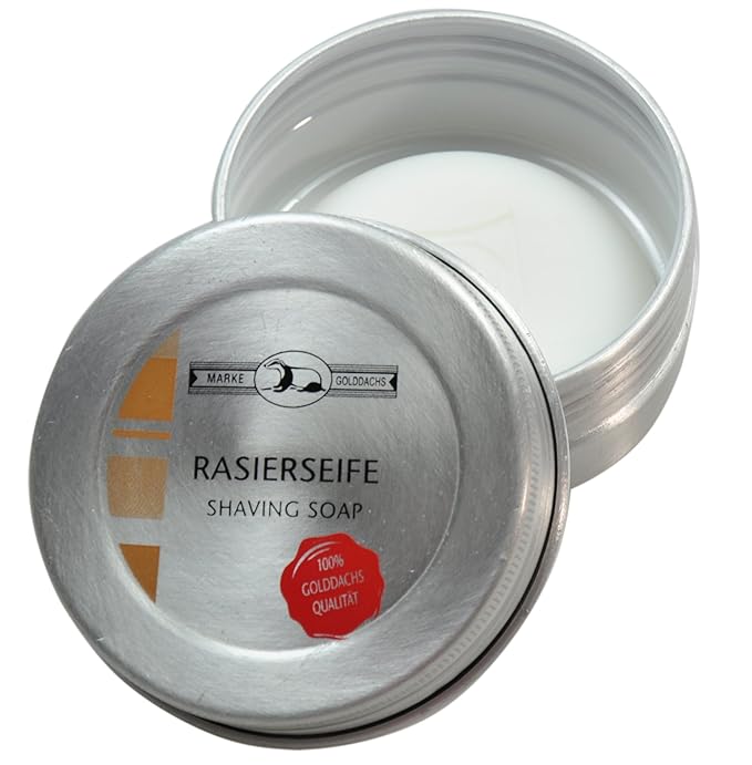 Pfeilring Germany Original Golddachs Shaving Soap, Sandalwood, Made In Germany
