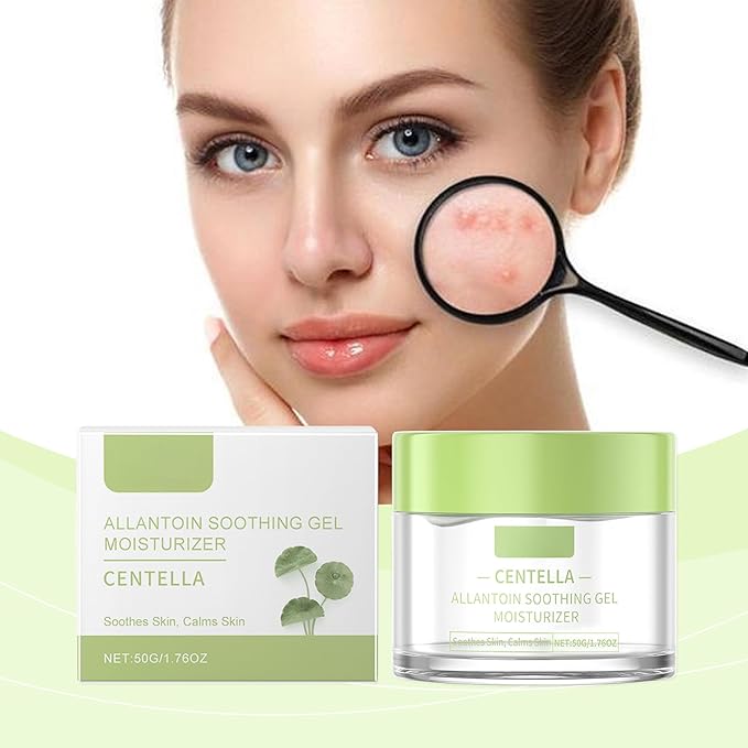 Centella Soothing Gel, Deep Hydrating, Botanic Ingredients with Centella Asiatica – Face Moisturizer for Skin Barrier Repair, Firm Skin, Face Moisturizing & Nourishing for Women Girls