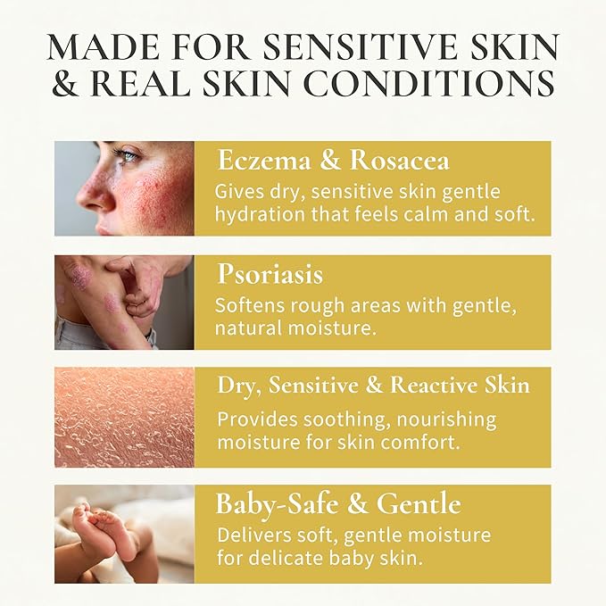 Pure Heritage Original Tallow Balm – Grass-Fed Moisturizer for Sensitive, Dry & Irritated Skin | Natural Frankincense & Cedarwood Balm for Face, Hands & Body | Family-Safe Hydrating Cream | 4oz