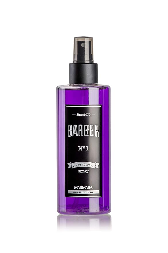 Marmara Barber Cologne - Best Choice of Modern Barbers and Traditional Shaving Fans Spray Bottle 8.5 fl oz. (250 ml, No1)