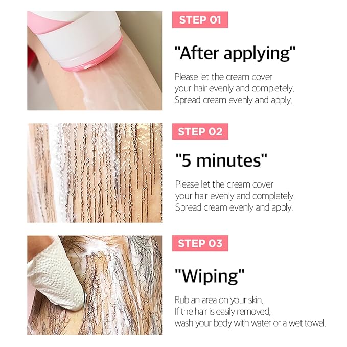 Touch-Up Painless Hair Removal Gel for Bikini Area - All Skin Types Treatment for Women & Men, 150ml