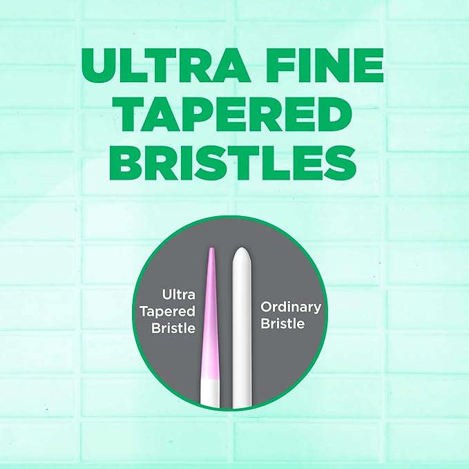 GUM Technique Deep Clean Sensitive Toothbrush, Compact Head & Ultra Soft Tapered Bristles for Adults with Sensitive, 1ct (12pk)