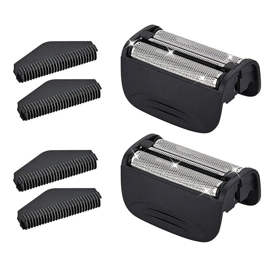 2PCS Shaver Replacement Blades Compatible with Remington Shaver Foil SPF-PF Head and Cutter Assembly for Remington PF7580,PF7400,PF7500,and PF7600 Foil Shavers,Black