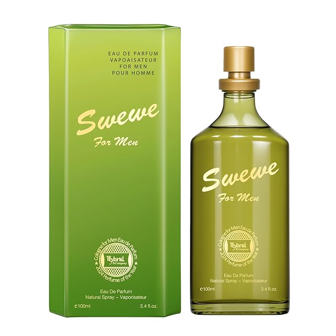 Hybrid & Company Swerve For Men Eau De Parfum Vaporisateur Natural Spray 3.4 Fl Oz