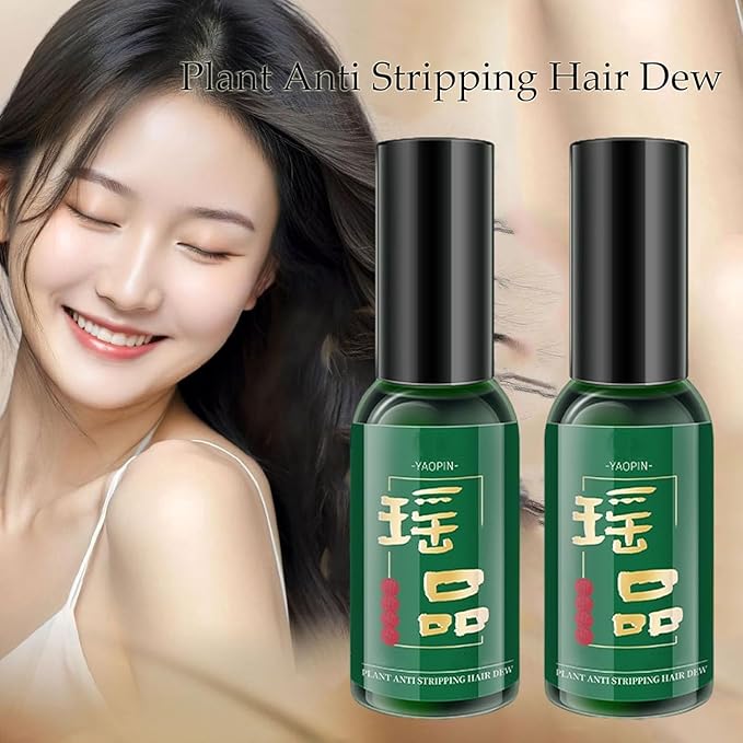 Anti-Hair Loss and Hair Growth Solution, Anti Loss Hair Conditioner, Herbal Hair Care Serum (3 Pcs Set)