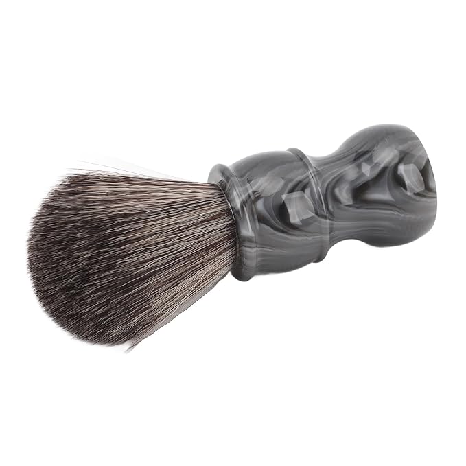 Shaving Brush for Men, Professional Beard Brush with Soft Synthetic, Quick Foaming Grooming Brush for Efficient Cleaning, Comfortable Handle for Smooth Shaving Experience