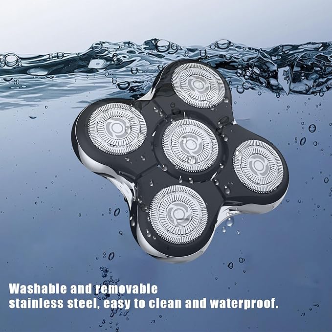 1Pack Shaver Replacement Head Compatible with Remington Balder Pro Head Shaver ModelSPR-XR7000,with 2 Sweeping Brush