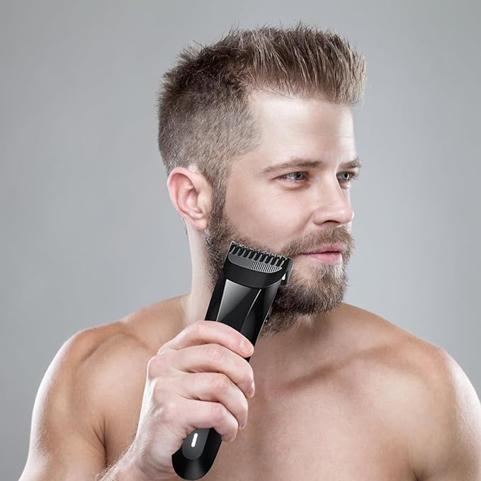 Replacement Premium T-Blade Compatible with MANSCAPED The Beard Hedger, for Precision Facial Hair Trimming. 2Pack