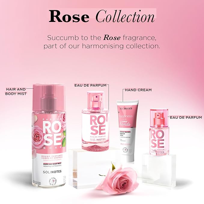Solinotes Paris Rose Brume parfumée 250ml