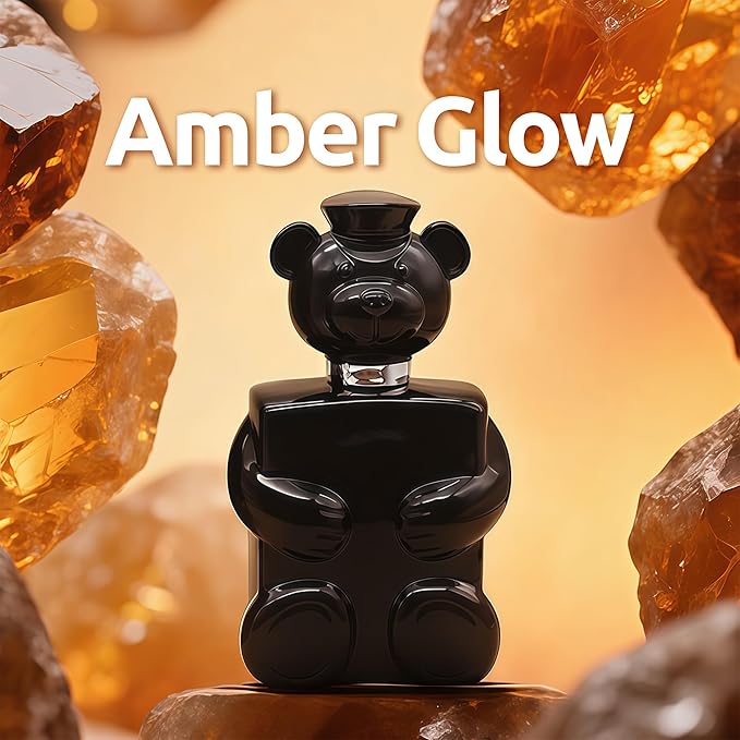 Men's Cologne Gift Set Pack of 2 Urban Toy & Honey Black- 3.4 Fl Oz Each | Amber Floral & Vanilla Leather Fragrance | Eau de Toilette Duo for Daily & Special Occasions
