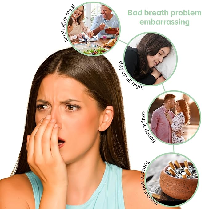 PEGO Adult Oral Spray,Portable Mouth Spray,Breath Fresheners,Fruit-Flavored,Sugar-Free,Dry Mouth Spray,Fights Bad Breath,Oral Care Spray,Long-Lasting(Mint Flavor*2Pack)