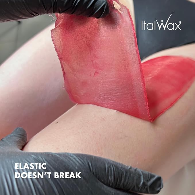 Italwax Rose - 500g / 1.1lb - Hard wax beads for hair removal - Natural formulation ideal for all skin type - Unscented - Recommended for Bikini Area and Armpits