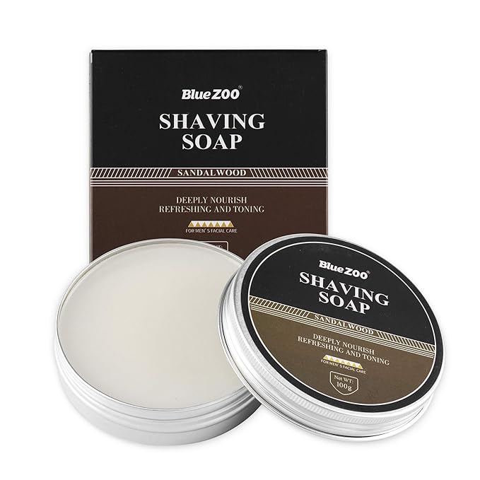 3 In 1 Shaving Brush Set Shaving Soap Bowl & Shaving Stand & Badger Hair Shaving Brush Kit Shaving Cleaning Tool for Men (Silver+soap)