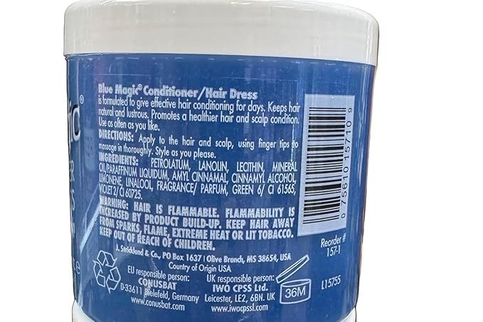Blue Magic Hair Conditioner, Original Formula, 12oz (Pack of 2)