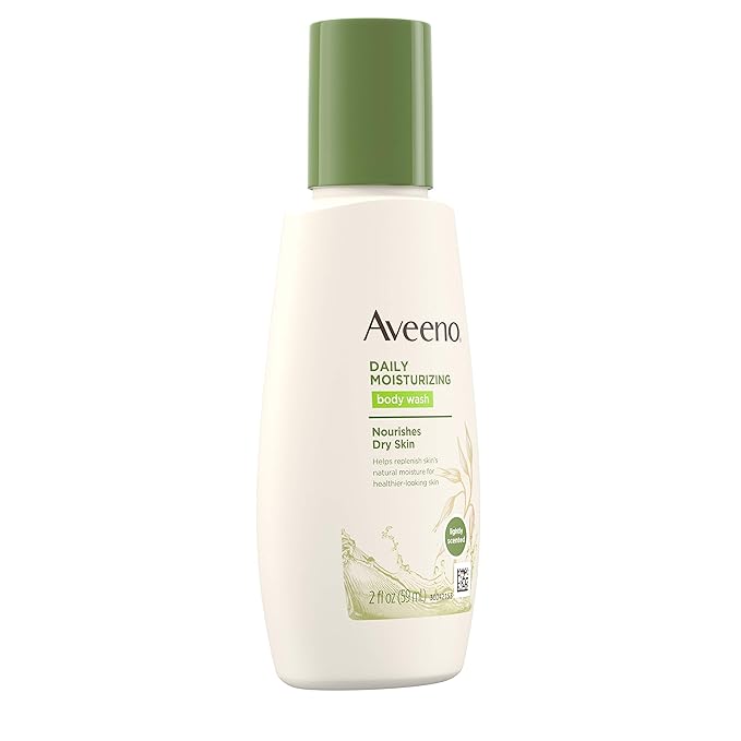Aveeno Daily Moisturizing Body Wash, 2 Ounce (Pack of 2)