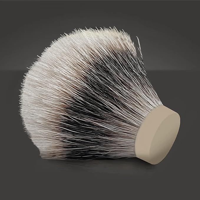Badger Hair Shaving Brush Knot: Replacement Beard Shaving Brush Knot Head(20mm x 63mm)