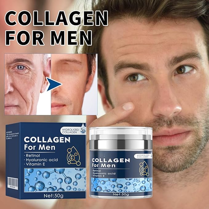 Men's Face Cream, Fade Fine Lines Firm Skin Facial Care Hydrating Apply Lifting Face Cream