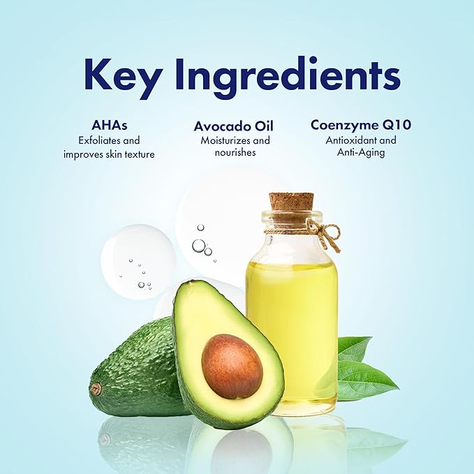 Dermisa Anti-Wrinkle Cream - Moisturizer Face Cream - Facial Moisturizer for Women with AHA and Avocado Oil - Anti Aging Face Lotion - 1.5 oz