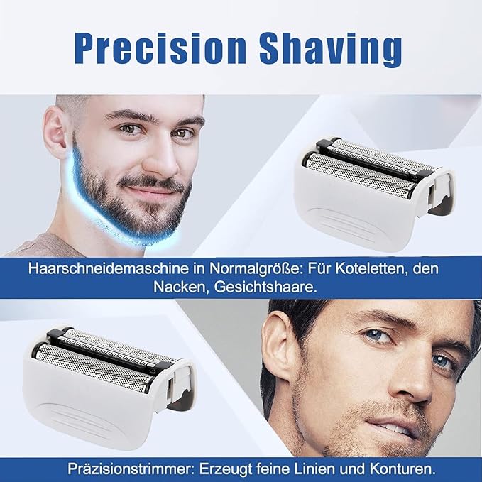 Shaver Replacement Blades Compatible with Remington Shaver Foil SPF-PF Head and Cutter Assembly for Remington PF7580,PF7400,PF7500,and PF7600 Foil Shavers (White/1pcs)