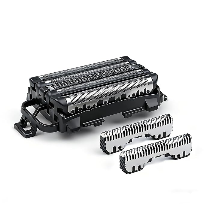 WES9032P Shaver Replacement blades for Panasonic arc 5 Shaver Replacement Foil and Inner Blade Set,Compatible with Panasonic ARC5 shavers:ES-LV97-K,ES-LV67-K,ES-LV95-S,ES-LV65-S (1 Pack)