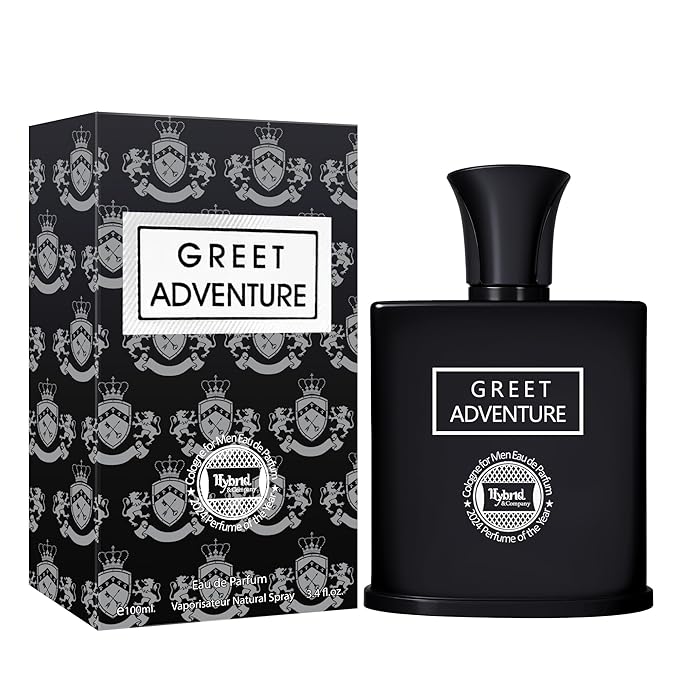 Hybrid & Company Greet Adventure For Men Eau De Parfum Vaporisateur Natural Spray 3.4 Fl Oz