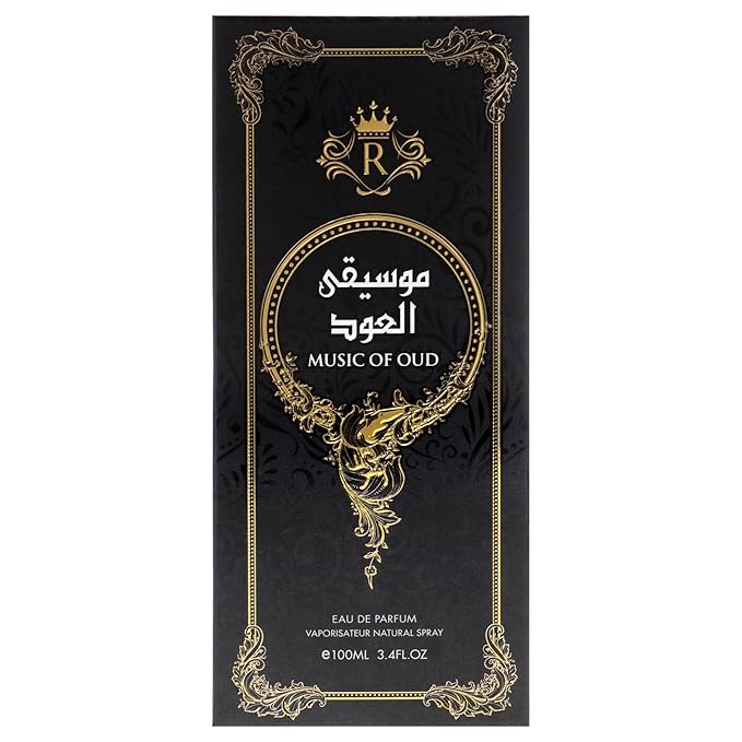 Music Of Oud by Risala for Men - 3.4 oz EDP Spray