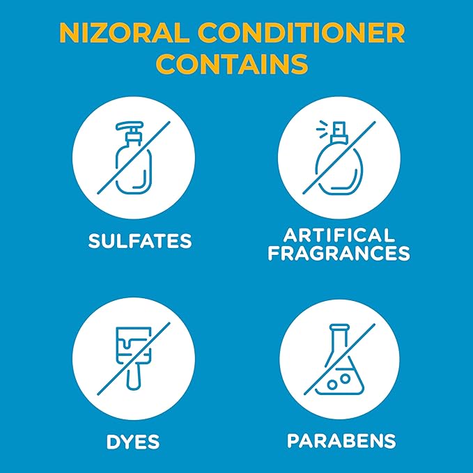 Nizoral Deep Moisturizing Conditioner, 9.4 oz, Anti-Dandruff Conditioner with Mint & Tea Tree Oil, Sulfate and Paraben Free, No Artificial Fragrance, For All Hair Types