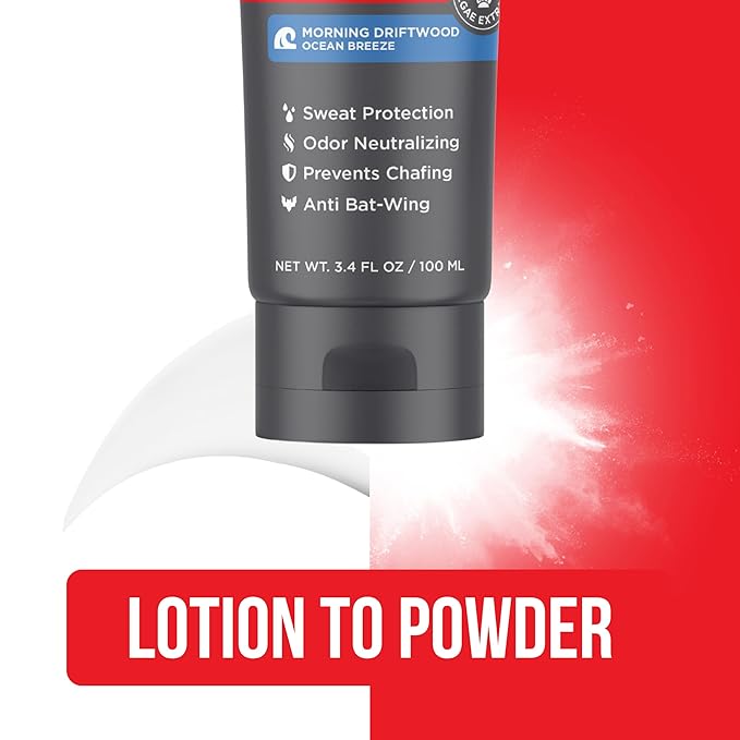 Happy Nuts Comfort Cream Deodorant For Men: Anti-Chafing Sweat Defense, Odor Control, Aluminum-Free Mens Deodorant & Hygiene Products for Men's Private Parts 3.4 Fl Oz (1 Pack), Morning Driftwood