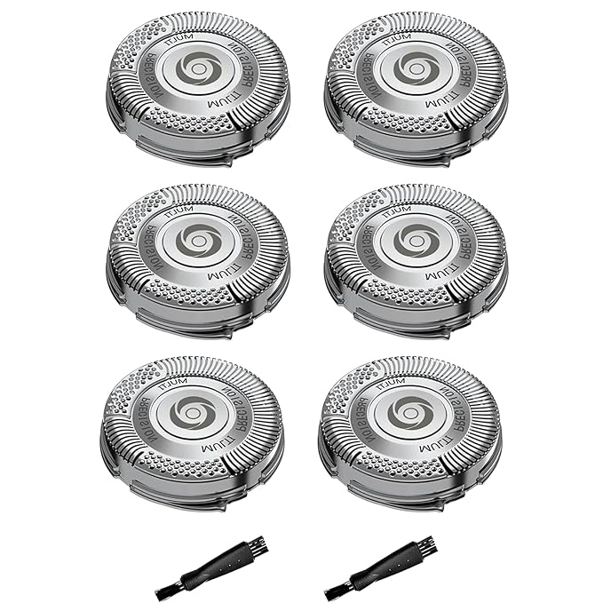 SH50 Replacement Shaver Heads Compatible with Philips Norelco Series 5000, Replacement Blades Compatible with Philips Electric Shaving Series 5000