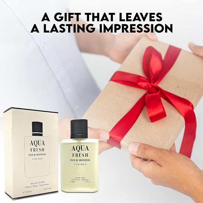 Verse Adonis&Aqua Fresh Combo Men Cologne 3.4 Fl. Oz Men's Perfume Refreshing Combination of Woody Floral & Fruity Scents Eau De Parfum for Men Lasts All Day Best Gift for Any Occasion