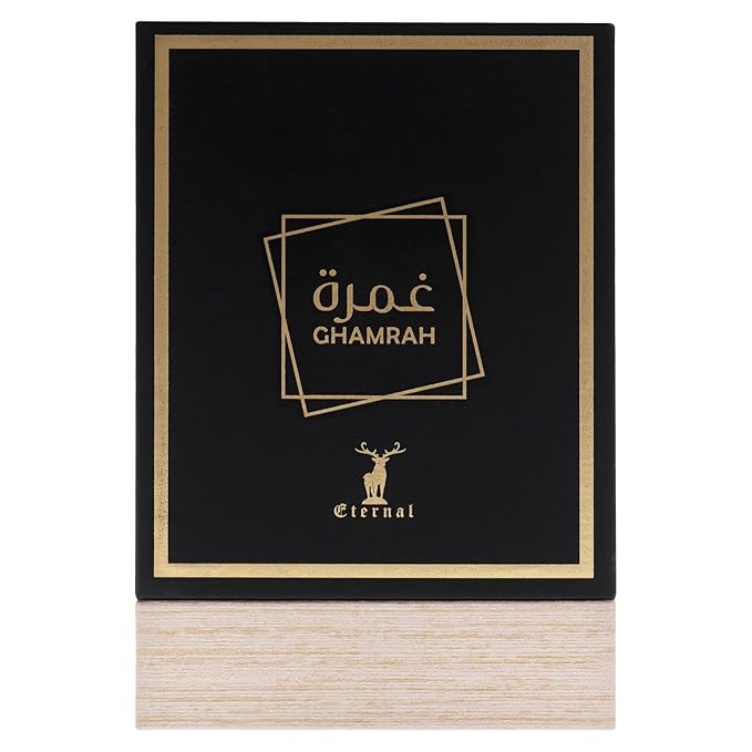 Maison d'Orient GHAMRAH Niche Collection Dubai 100 ML (3.4 oz) EDP for Men and Women - Spicy Gourmand Perfume with Cognac, Cinnamon, and Vanilla - Long-Lasting Unisex Fragrance