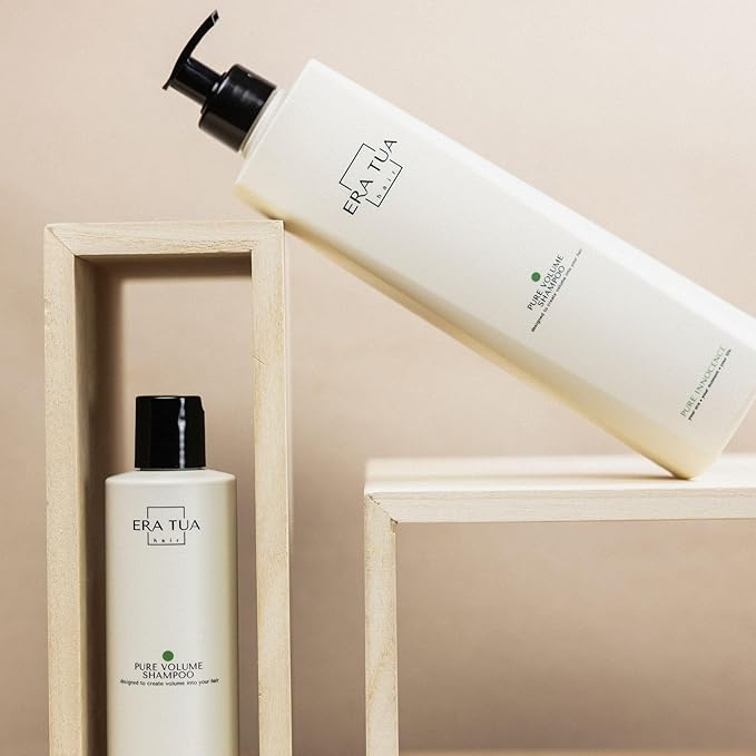 Pure Innocence Volume Shampoo| Dutch Made & Formulated | Volume Boosting moisturizing Shampoo for All Hair Types | Floral Scent of White Jasmine, Rose & Ylang-Ylang Sulfate free |250 ml