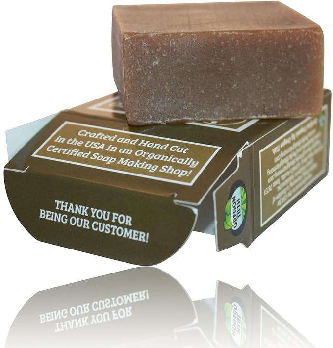 Organic Shaving SoapHoney Love UnisexTwo 3.75 oz Bars5in1 (Shave Shampoo Cond. Body & Beard Soap) Certified Organic by Oregon TilthMade W/Softening Butters & Oils & Org. Honey87% Organic!