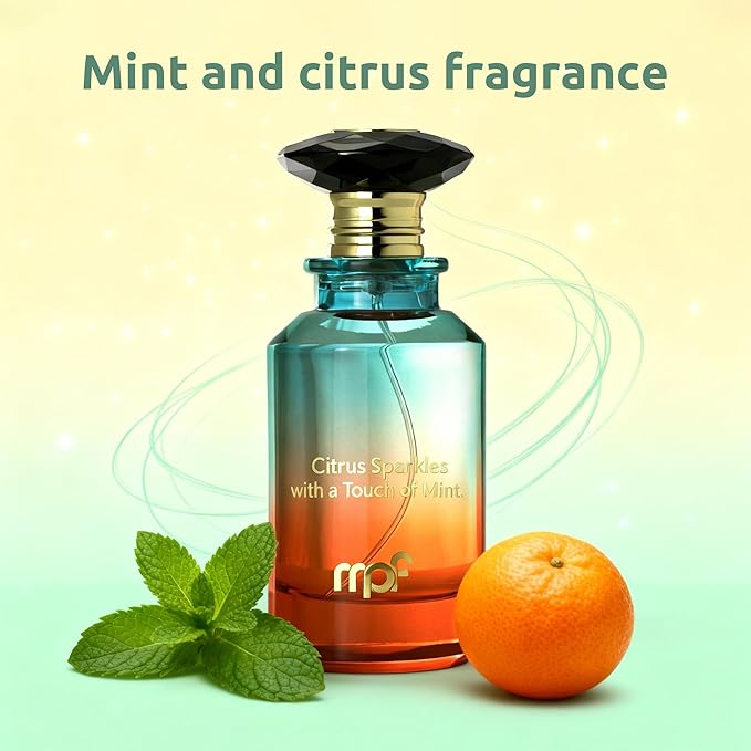 By The Shore Unisex Coastal Cologne Eau de Parfum 100ml Fresh Citrus & Apricot Perfume Long Lasting Orange Mint Fragrance Ocean Inspired Scent Gift for Men & Women