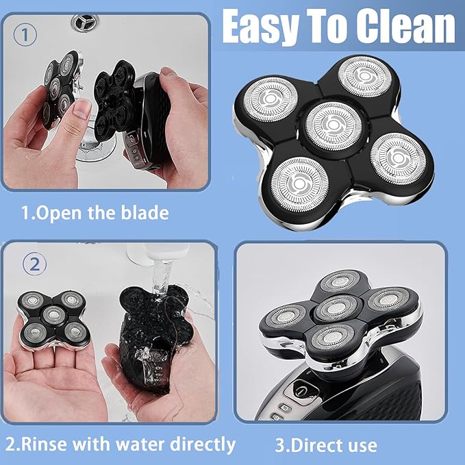 Pro Head Shaver Replacement Blades Compatible with Remington Balder Pro Head Shaver Model XR7000,Precision Electric Shaving for Bald Men (2pack)