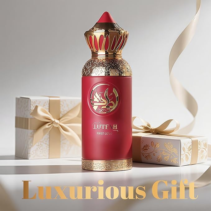 Lutfah First love Unisex Perfume 80ml | Eau de Parfum with Cassis,Lemon,Violet,Vanilla&Musk Scent Fragrance Long-Lasting Luxury Cologne for Men & Women