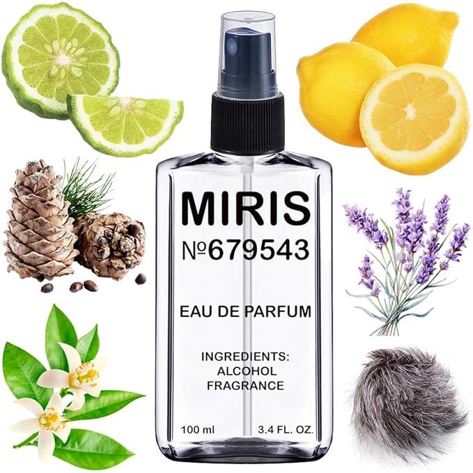 MIRIS No. 679543, Inspired by Bergamask, Long-Lasting Unisex Eau de Parfum for Women & Men, Spray 3.4 Fl Oz / 100 ml