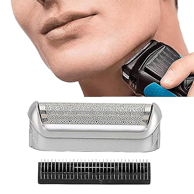 1Pc 5S Razor Replacement Foil and Cutter for Braun, Replacement Shaver Part Cutter Accessories for Braun M90 M60 P40 P50 P60 P70 P80 555 575 370, Men's Electric Shaver Replacement Heads ﻿