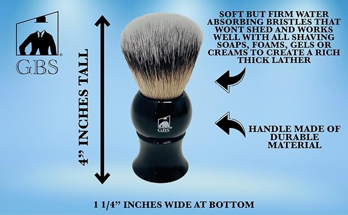 G.B.S Shaving Straight Razor Kit - Shave-Ready Steel Blade, Honing Strop,Complete Straight Razor Shaving Set for Men, Straight Razor Beginner Kit, Straight Edge Razor Kit, Mens Shaving Kit Gift Set