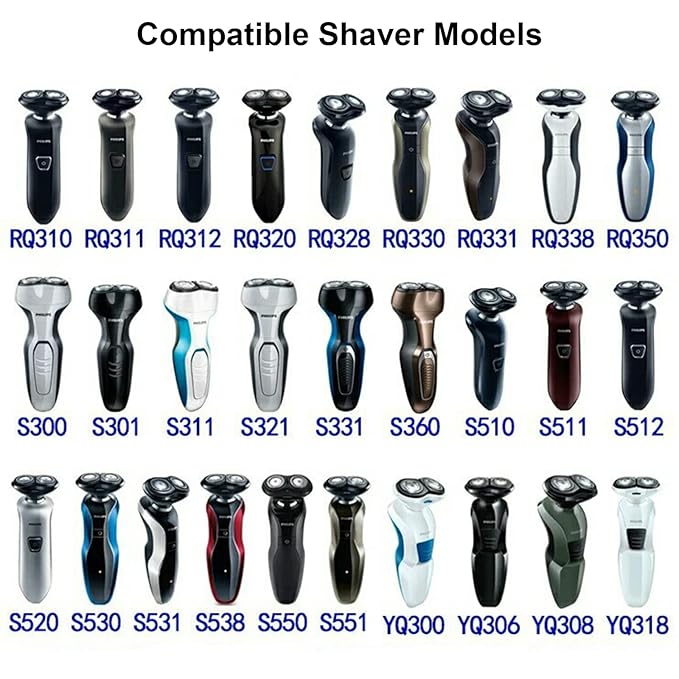 LinMei Adapter Power Cord 4.3V Compatible with Philips Norelco QP2520/90 QP2520/70 QP2520/72 A00390 BT3206 Electric Shaver Multigroom Beard Trimmer Adapter Power Charging Cord