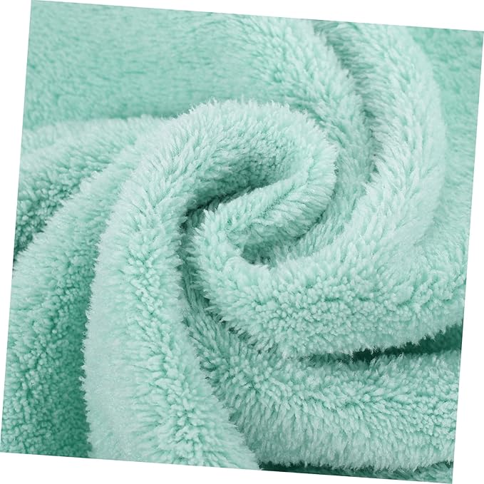 6pcs Coral Fleece Face Towels Soft Absorbent Hand Towels for Daily Face Cleaning Square Cloths for Men and Women Portable and Skin-Friendly