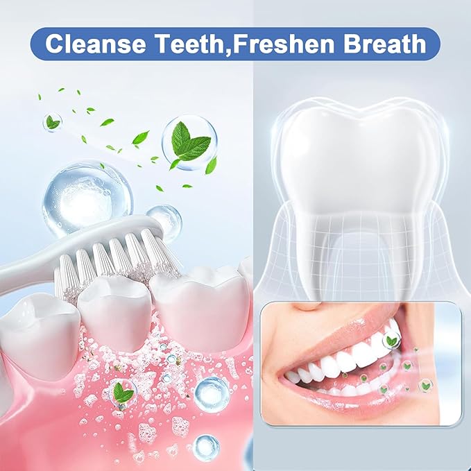Set 3-Pack Hydroxyapatite Toothpastes for Enamel Protection and Tooth Strengthening, Gentle Mint, Fresh Breath, Daily Use for Oral Health