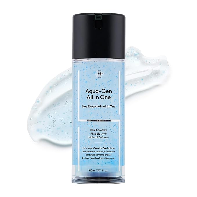 Men's Pore Minimizing Face Gel Moisturizer - 24H Hydrating & Soothing Oil Control Daily Facial Lotion, Lightweight & Non-Greasy for All Skin Types, 3.71 fl oz